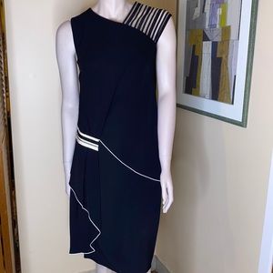 Vionnet Paris black cocktail dress